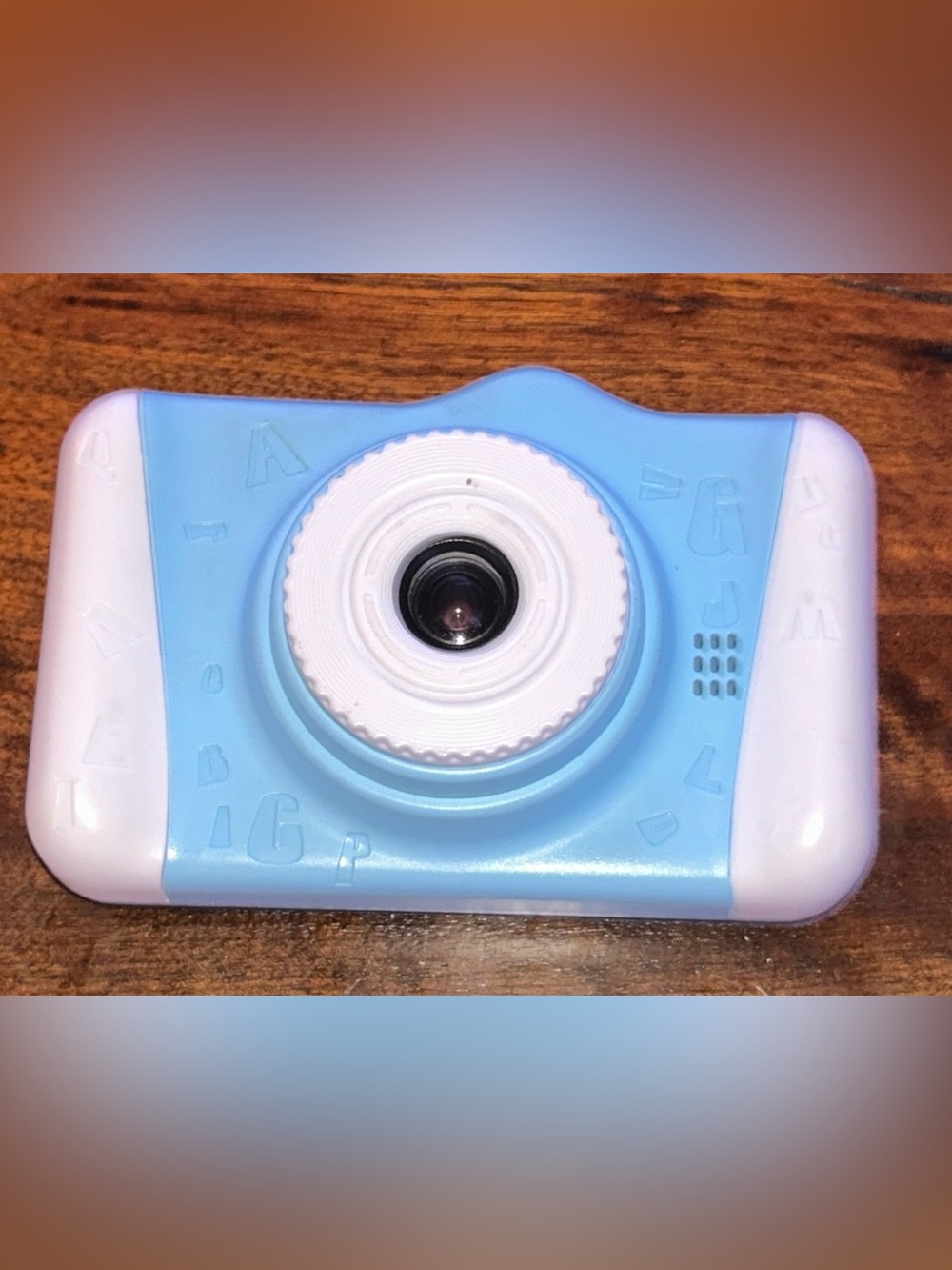 AGFAPHOTO Realikids Cam 2 Digital Kids Camera 12MP  3.5" LCD w/ Memory Card Blue
